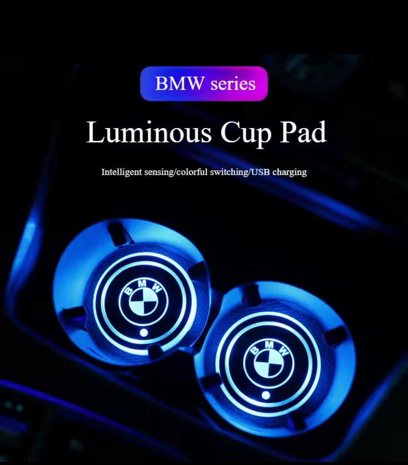 LED Car Logo Coasters