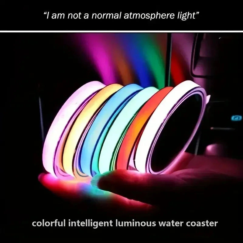 LED Car Logo Coasters