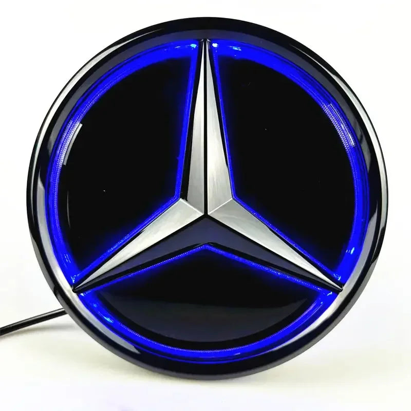 LED Mirror Style Front Emblem For Mercedes Benz