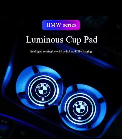 LED Car Logo Coasters