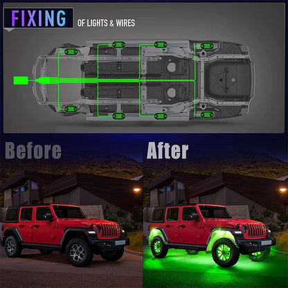 Car Underbody Rock Lights Waterproof