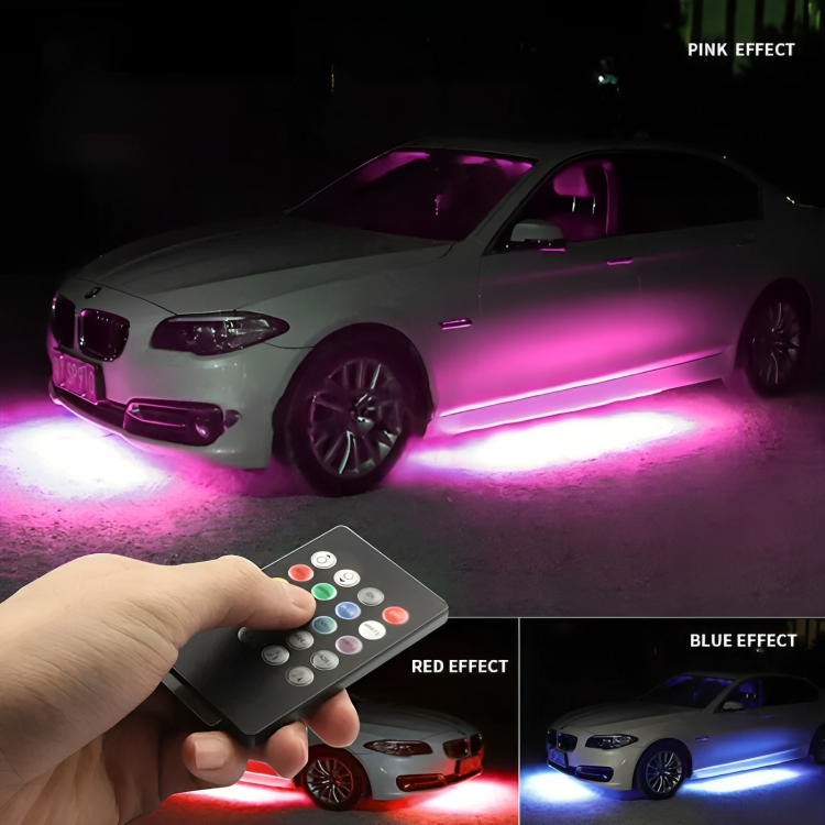 RGB Car Underbody Strip Lights