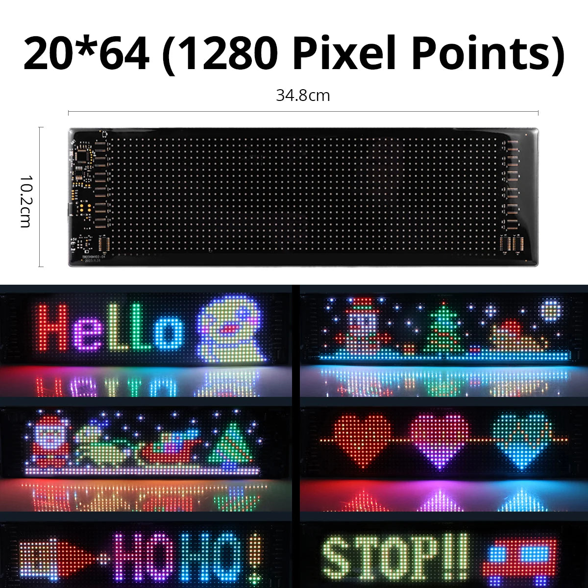 LED Panel Scrolling Signboard Advertising Light