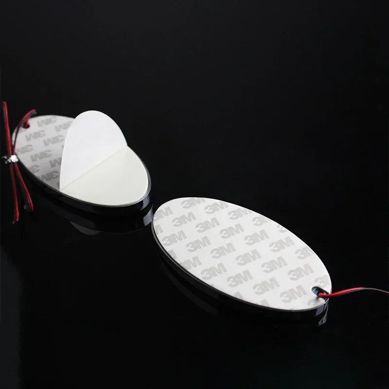 KIA LED Car Emblem (11.9cmx6.2cm)