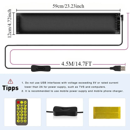 Devil Eyes LED Display