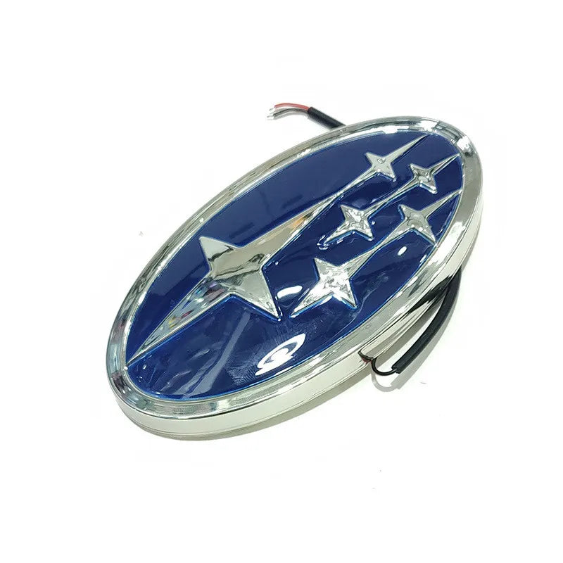 Subaru LED Car Emblem 14x7.3cm