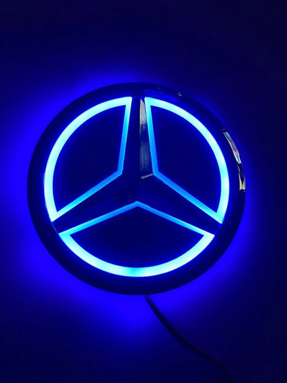 Mercedes Benz Rear Trunk LED Emblem 9.5cm