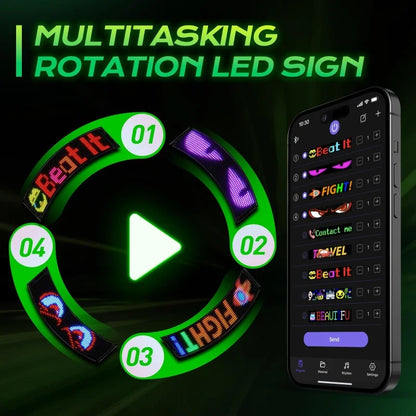 Devil Eyes LED Display