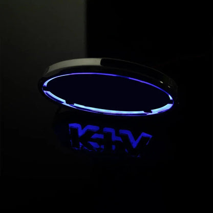 KIA LED Car Emblem (11.9cmx6.2cm)
