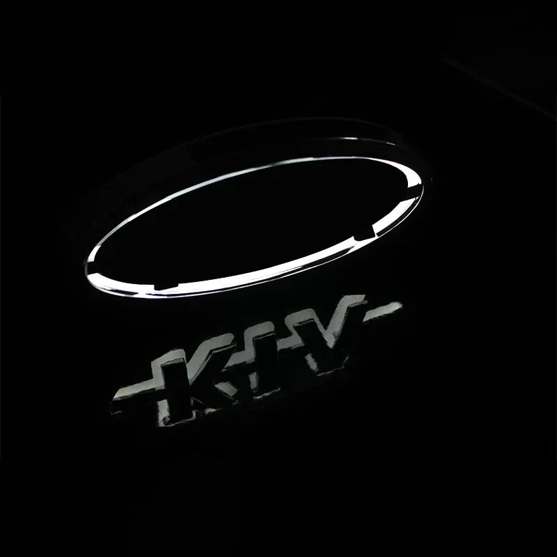 KIA LED Car Emblem (11.9cmx6.2cm)