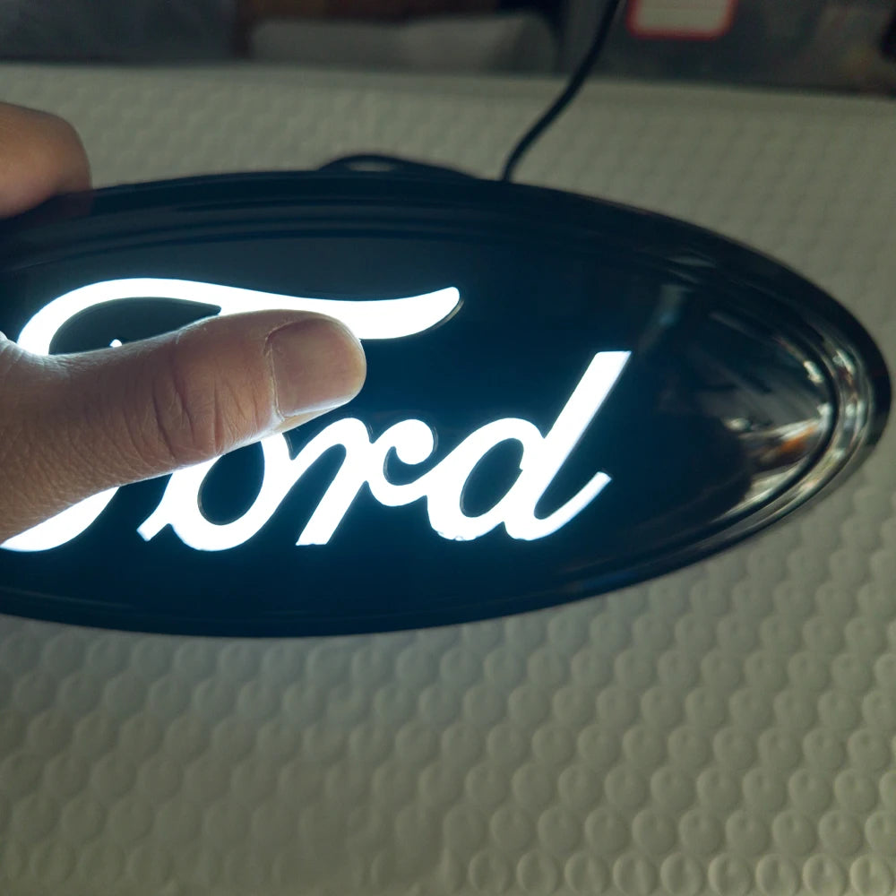 Ford Dynamic LED Grille Emblem (White)