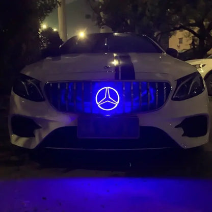 LED Grille Style Front Emblem For Mercedes Benz