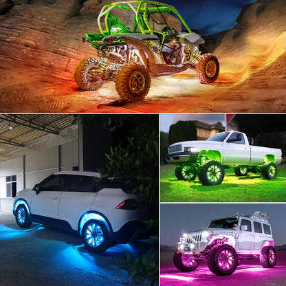 Car Underbody Rock Lights Waterproof
