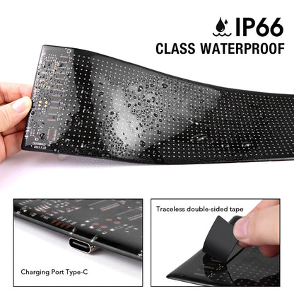 LED Panel Scrolling Signboard Advertising Light