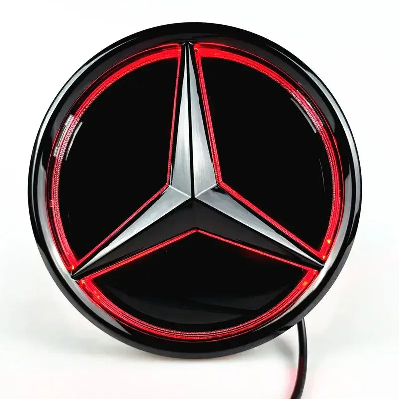 LED Mirror Style Front Emblem For Mercedes Benz