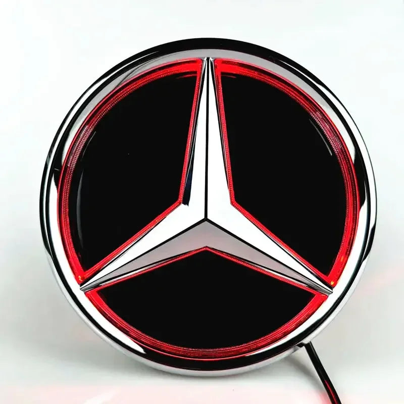 LED Mirror Style Front Emblem For Mercedes Benz