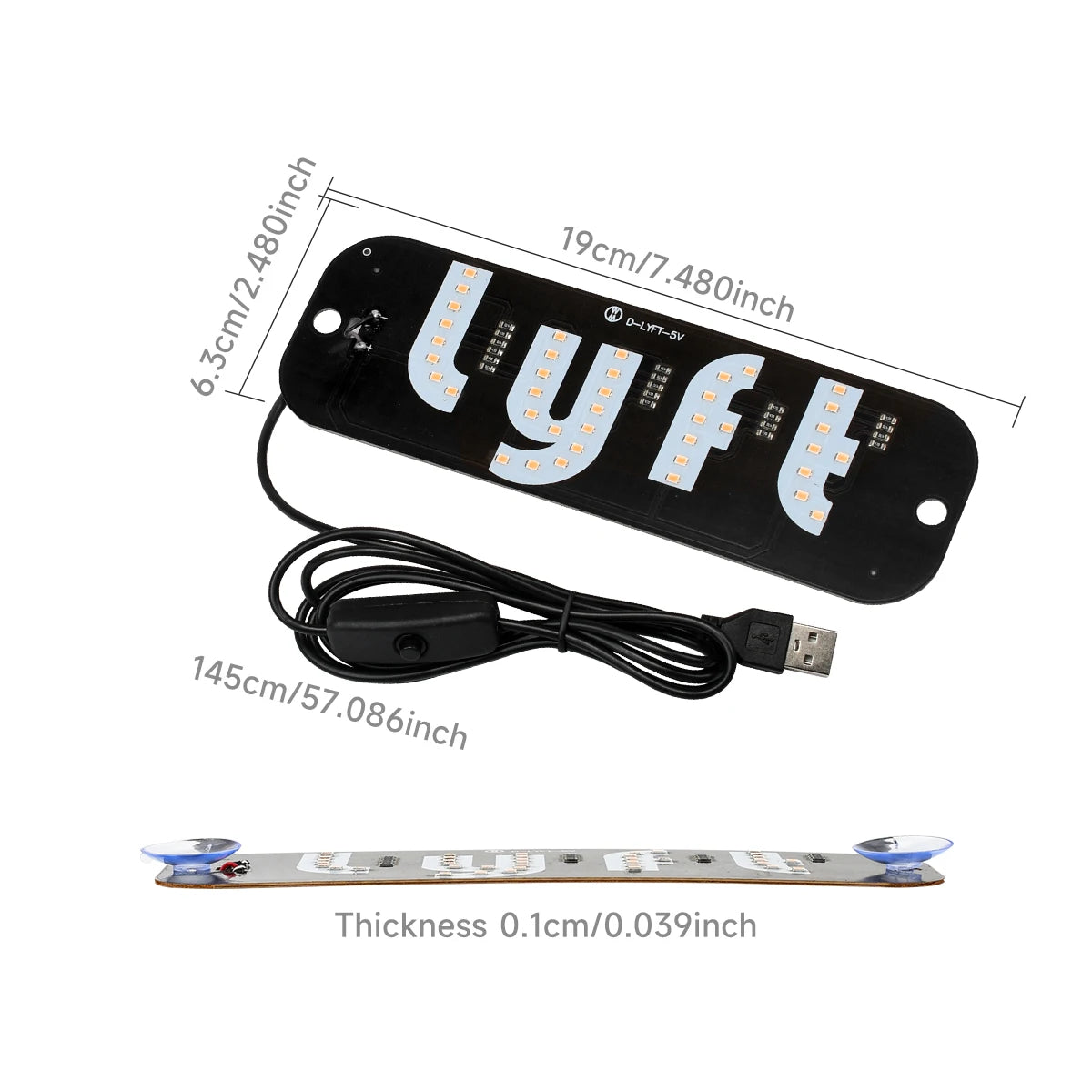 Lyft LED Logo Sign