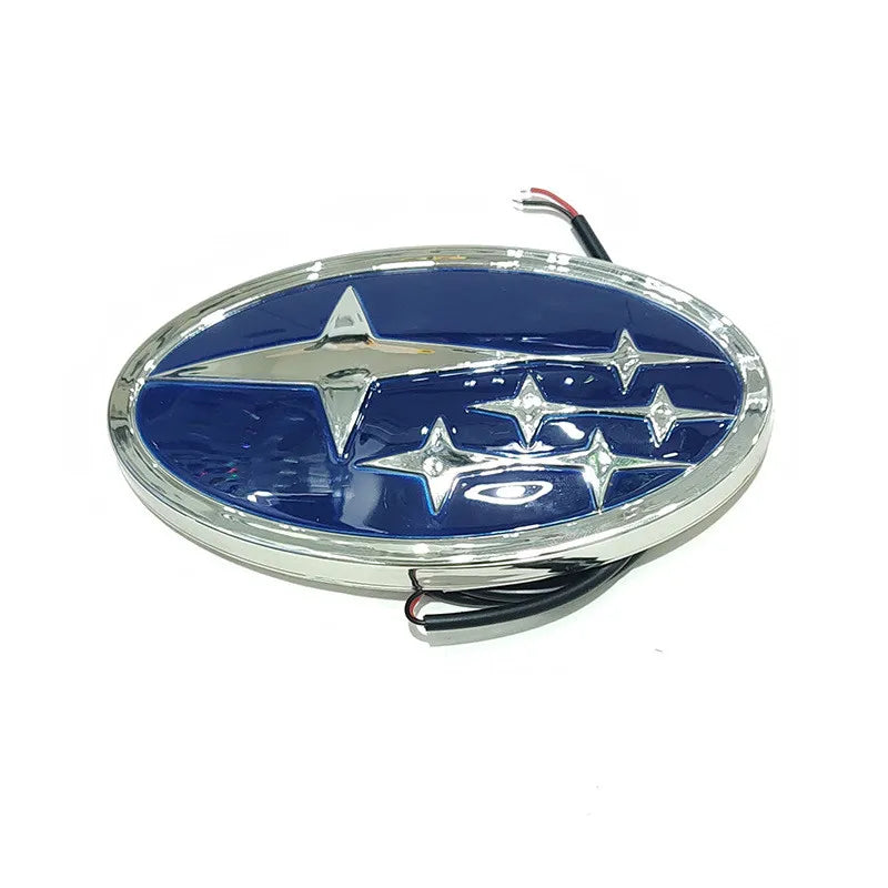 Subaru LED Car Emblem 14x7.3cm