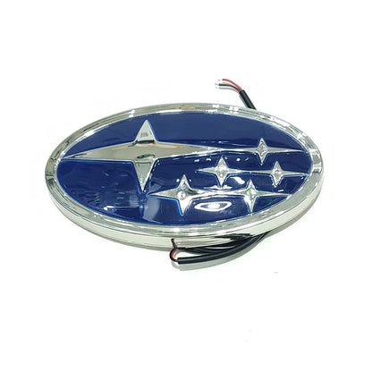 Subaru LED Car Emblem 14x7.3cm