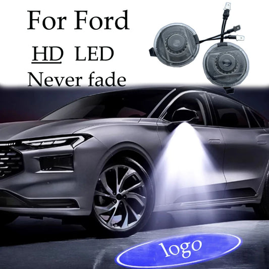 Ford LED Rear View Mirror Projector Lights