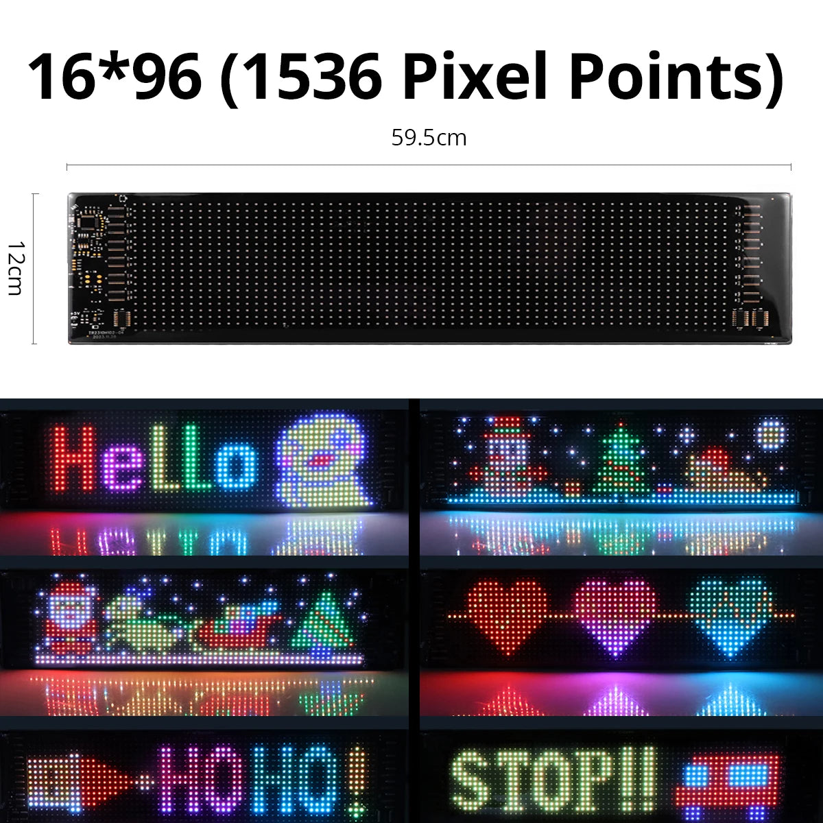 LED Panel Scrolling Signboard Advertising Light