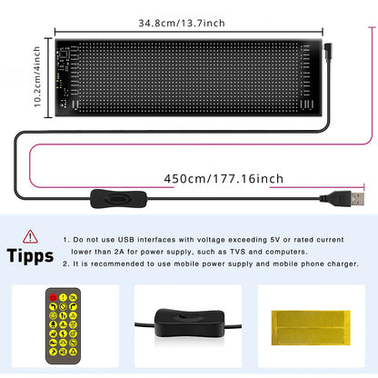 Devil Eyes LED Display