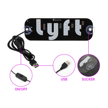 Lyft LED Logo Sign