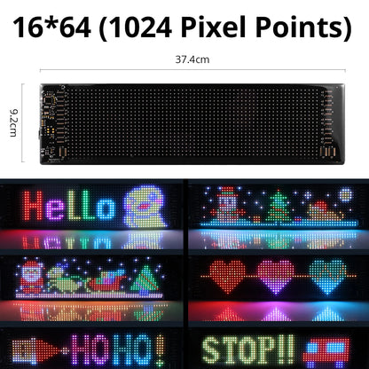 LED Panel Scrolling Signboard Advertising Light