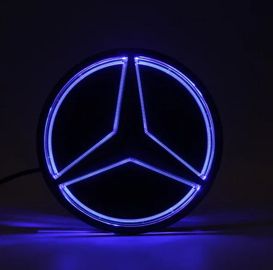 LED Mirror Style Front Emblem For Mercedes Benz