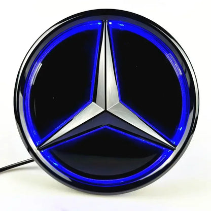 LED Mirror Style Front Emblem For Mercedes Benz