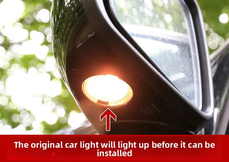 Ford LED Rear View Mirror Projector Lights