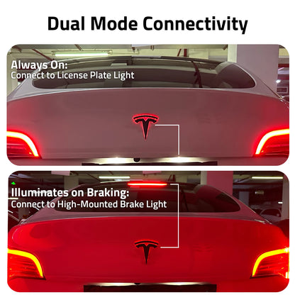 Tesla Emblem Ambient Light