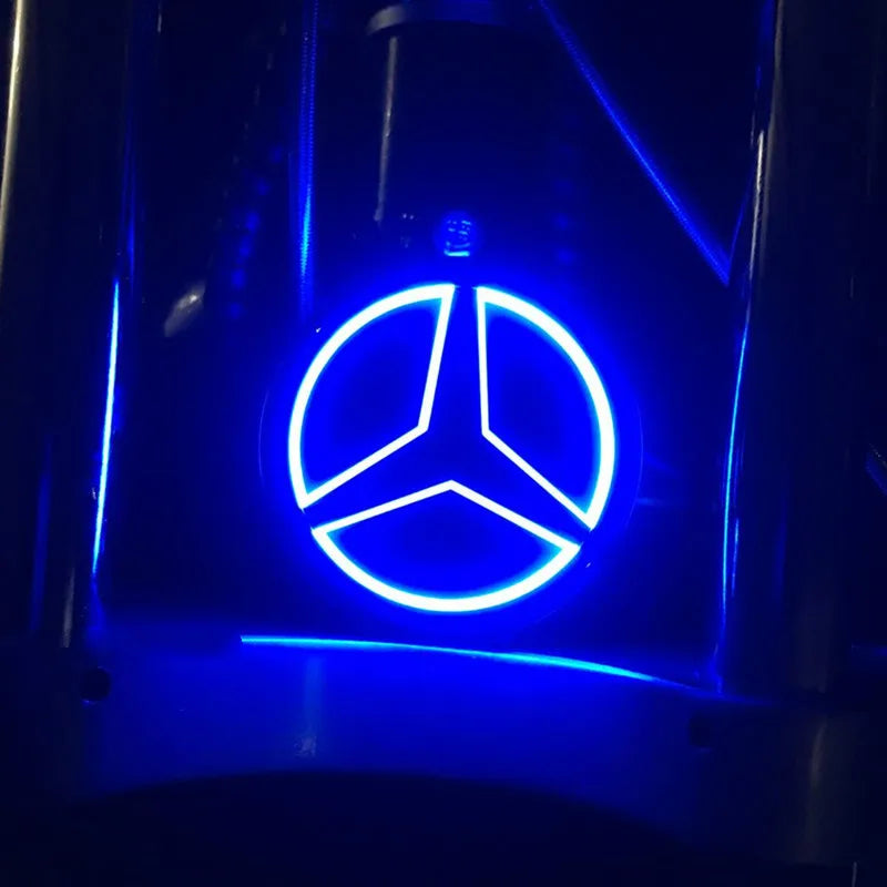 Mercedes Benz Rear Trunk LED Emblem 9.5cm