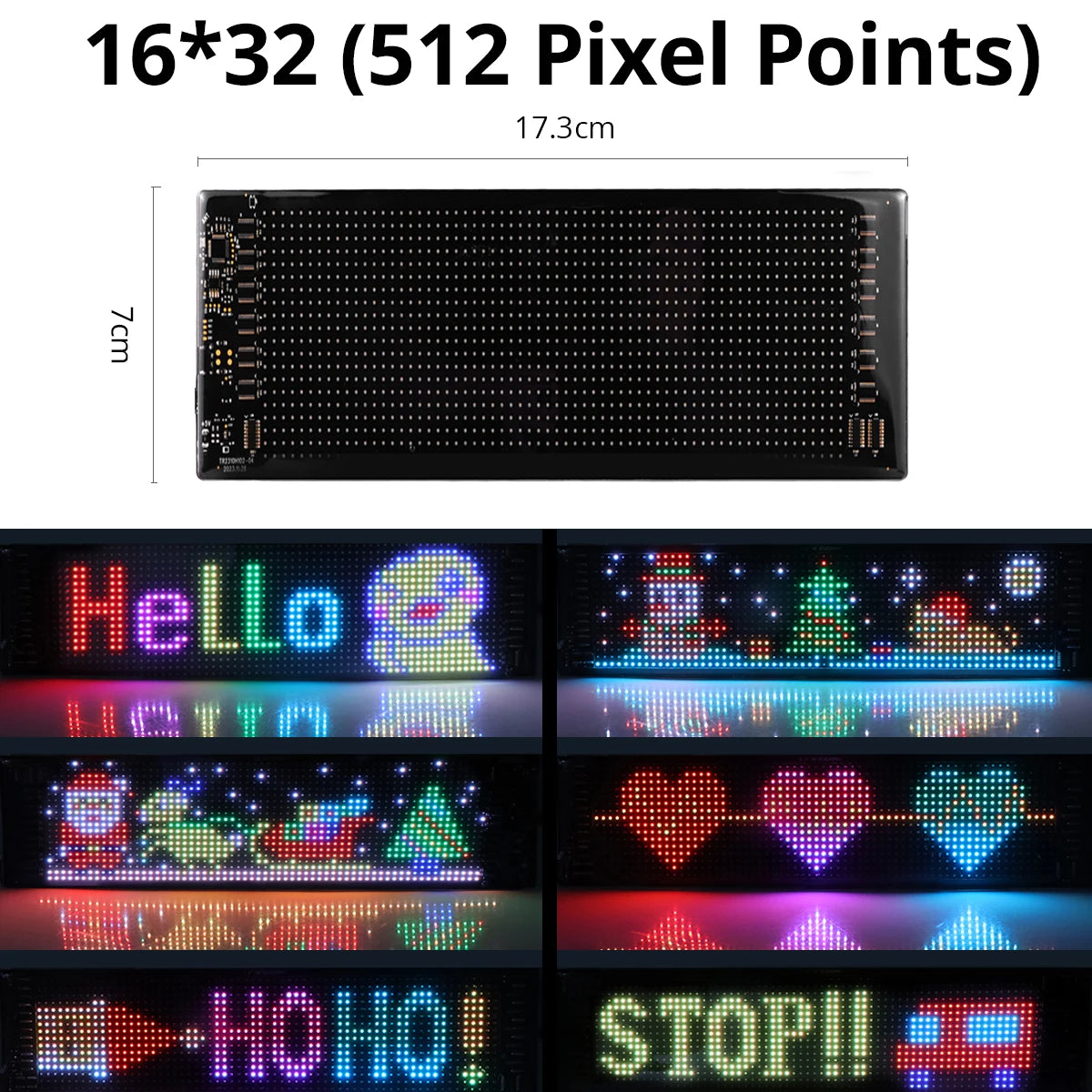 LED Panel Scrolling Signboard Advertising Light