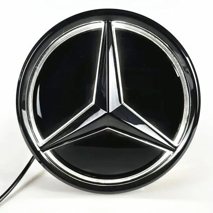LED Mirror Style Front Emblem For Mercedes Benz