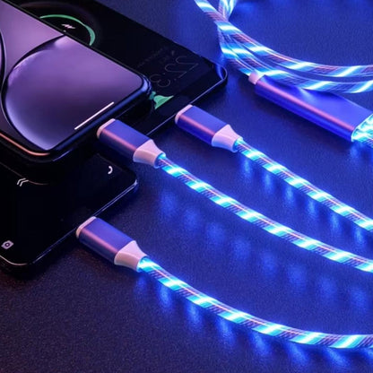 3-in-1 Magnetic LED Charging Cable