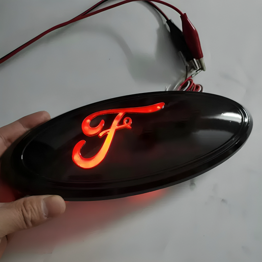 Ford Dynamic LED Grille Emblem (Red)